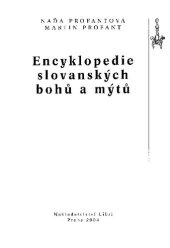 book Encyklopedie slovanských bohů a mýtů