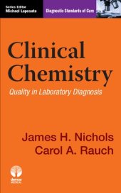 book Clinical Chemistry: Quality in Laboratory Diagnosis