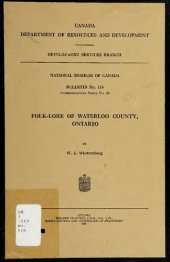 book Folk-lore of Waterloo County, Ontario