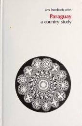 book Paraguay A Country Study