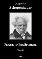 book Parerga & Paralipomena - Petits écrits philosophiques - Tome II