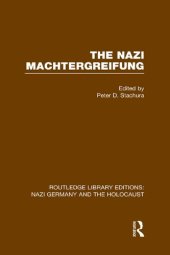 book The Nazi Machtergreifung (Rle Nazi Germany & Holocaust)