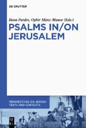 book Psalms In/On Jerusalem