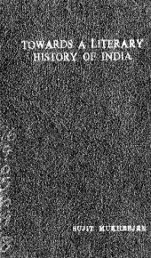 book Towards a literary history of India