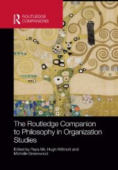 book The Routledge Companion to Philosophy in Organization Studies