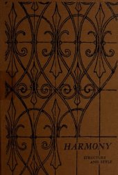 book Harmony : structure and style