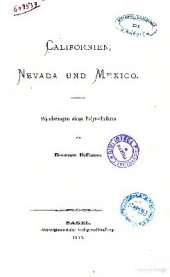 book Californien, Nevada und Mexico; Wanderungen eines Polytechnikers