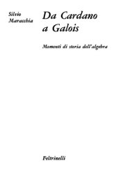 book Da Cardano a Galois. Momenti di storia dell’algebra