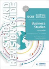 book Cambridge IGCSE and O Level Business Studies Study and Revision Guide 3rd edition