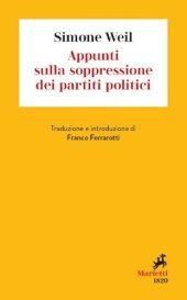 book Appunti sulla soppressione dei partiti politici