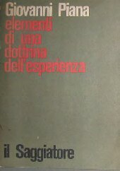 book Elementi di una dottrina dell'esperienza. Saggio di filosofia fenomenologica