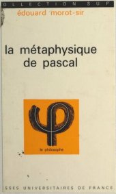 book La métaphysique de Pascal