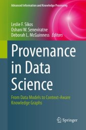 book Provenance in Data Science: From Data Models to Context-Aware Knowledge Graphs