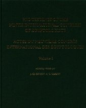 book Proceedings of the ninth International Congress of Egyptologists / Actes du neuvième Congrès international des égyptologues