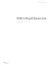 book RDBMS to MongoDB Migration: Best Practices - White Paper