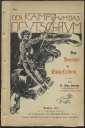 book Das Deutschthum in Elsaß-Lothringen