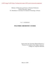 book Polymer Chemistry Course Textbook for Students