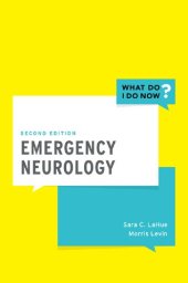 book Emergency Neurology (What Do I Do Now?)