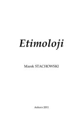 book Etimoloji