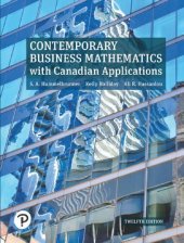 book Contemporary Business Mathematics with Canadian Applications