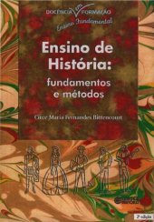 book Ensino de História: fundamentos e métodos