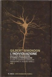 book L'individuazione alla luce delle nozioni di forma e d'informazione