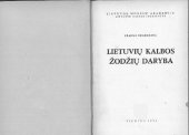 book Lietuvių kalbos žodžių daryba