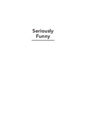 book Seriously Funny: Disability and the Paradoxical Power of Humor