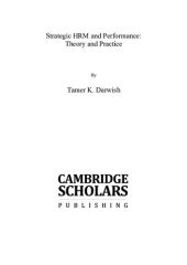 book Strategic HRM and Performance: Theory and Practice