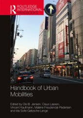 book Handbook of Urban Mobilities