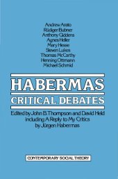 book Habermas: Critical Debates