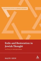 book Exile and Restoration in Jewish Thought : an Essay in Interpretation.