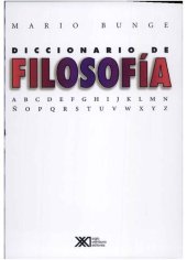 book Diccionario de Filosofía