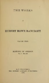 book History of Oregon