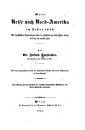 book Meine Reise nach Nord-Amerika im Jahre 1842. Mit statistischen Bemerkungen über die Zustände der katholischen Kirche bis auf die neueste Zeit