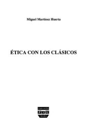 book Ética con los clásicos