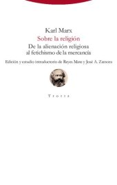 book Sobre la religión. De la alienación religiosa al fetichismo de la mercancía