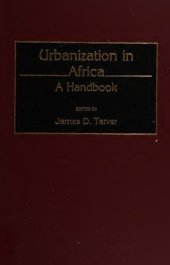 book Urbanization in Africa: A Handbook