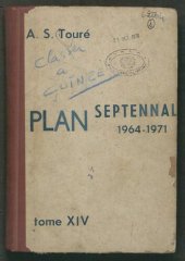 book Plan septennal 1964-1971