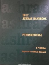 book ASHRAE Handbook of Fundamentals SI edn 2017