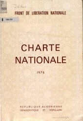 book Charte nationale. République algérienne démocratique et populaire