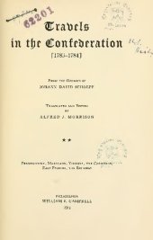 book Travels in the Confederation [1783-1784]