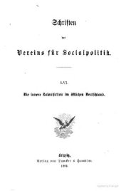 book Die innere Kolonisation im östlichen Deutschland