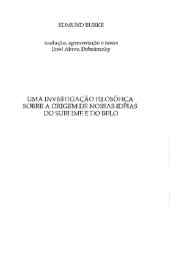 book Uma investigação filosófica sobre a origem de nossas ideias do Sublime e do Belo