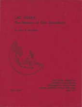 book Lao Issara. The Memoirs of Oun Sananikone