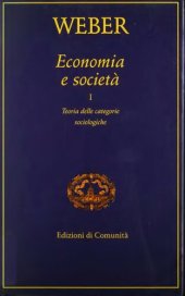 book Economia e società. Teoria delle categorie sociologiche