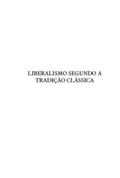 book Liberalismo - Segundo a Tradição Classica