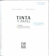 book Tinta y papel: el grabado en Costa Rica. Una aproximación histórico-estética