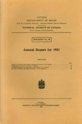 book Annual Report for 1931 : General Activities of the National Museum of Canada : Three Iroquois Wampum Records : The Ethnography of the Great Bear Lake Indians (Sahtu Dene, Dene) : Five New Mammals from British Columbia