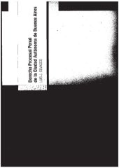 book Derecho Procesal Penal de la Ciudad Autonoma de Buenos Aires